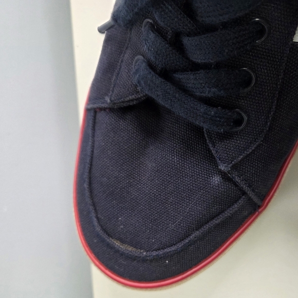 Gola Classic Comet Canvas Sneakers Trainers Men's Blue & White Size 11 - Picture 10 of 12